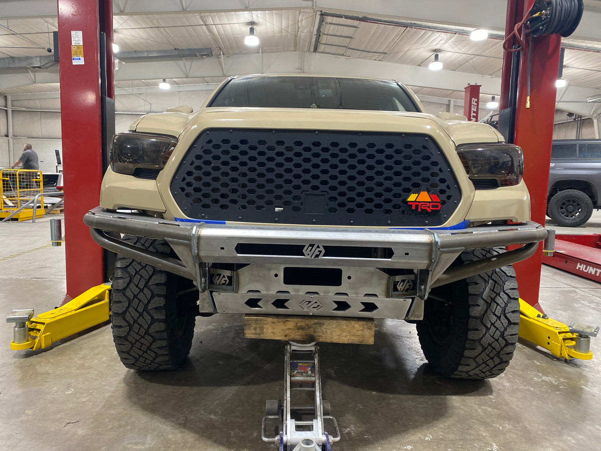 2016 2023 High Clearance Hybrid Front Bumper HeftyFabworks