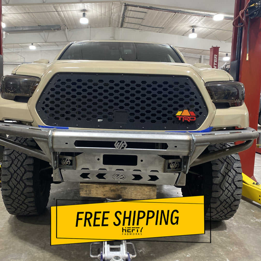 2016 2023 High Clearance Hybrid Front Bumper HeftyFabworks