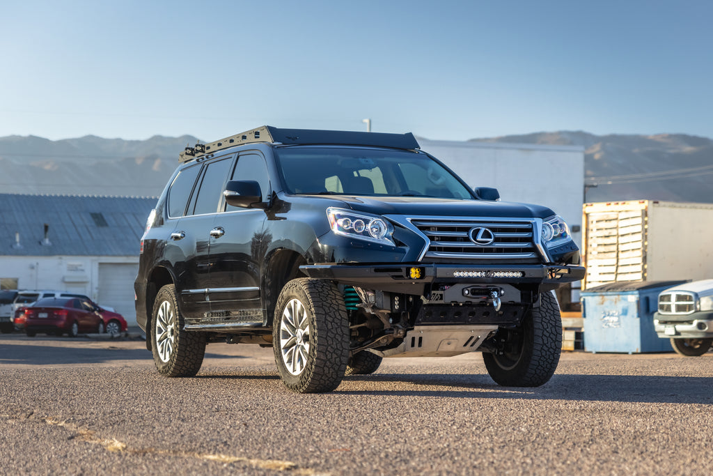 Lexus GX460 High Clearance Front Bumper - Steel – HeftyFabworks