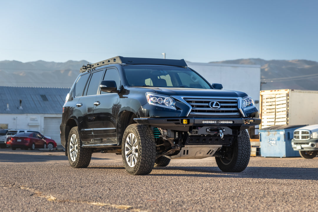 Lexus GX460 High Clearance Front Bumper - Steel – HeftyFabworks