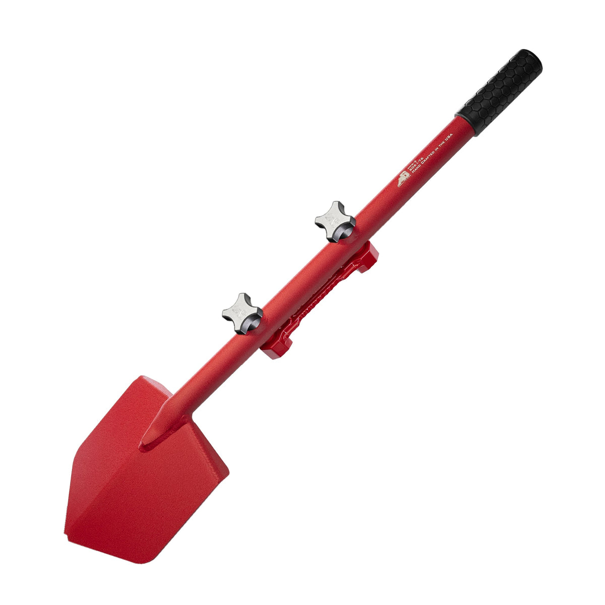 Shovel / Mount Combo - Red LONG Shovel / Red SSM with Knobs – HeftyFabworks