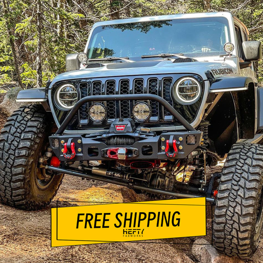Hefty Fabworks Jeep JL/JT Front Bumper HeftyFabworks Hefty Fabworks Jeep JL/JT Front Bumper HeftyFabworks