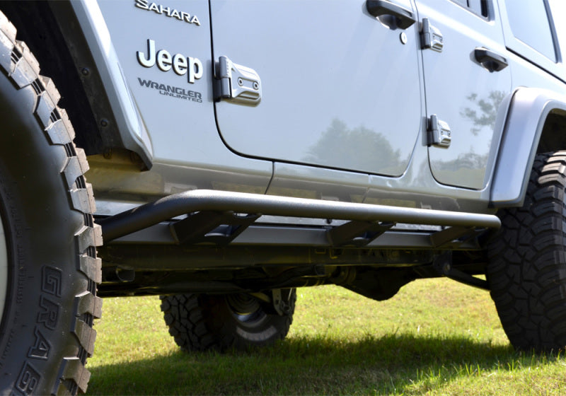 N-Fab Trail Slider Steps 18-20 Jeep Wrangler JL 4 Door SUV - SRW