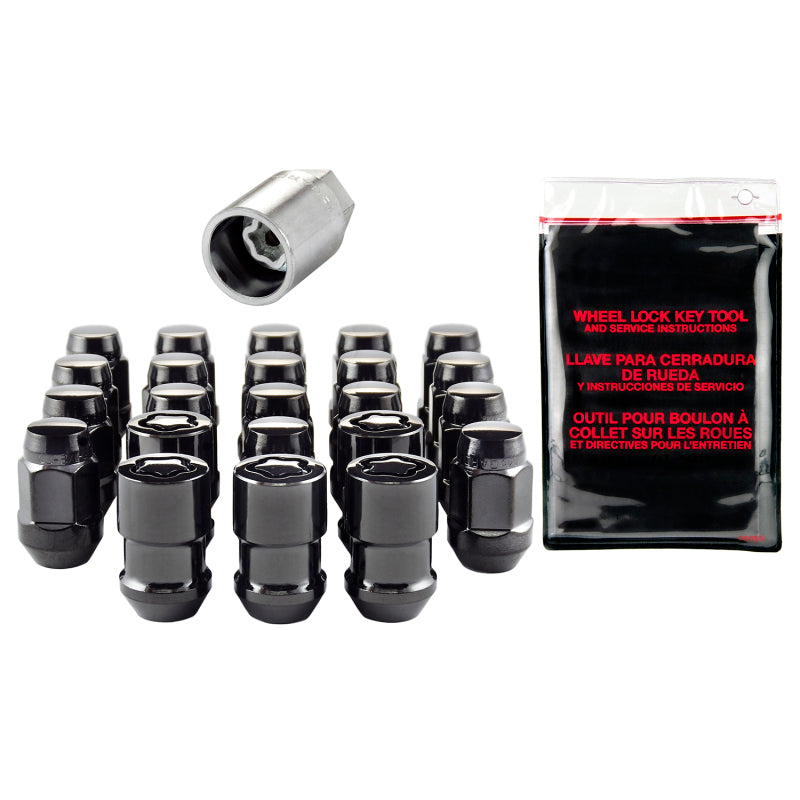 thumbnail image 2 of 20 Gorilla Black Lug Nuts 1/2-20 Thread – 3/4 Hex – Fit Ford Ranger 1983-2011 2 of 6