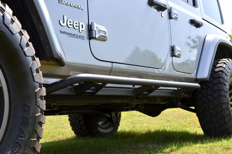 N-Fab Trail Slider Steps 18-20 Jeep Wrangler JL 4 Door SUV - SRW