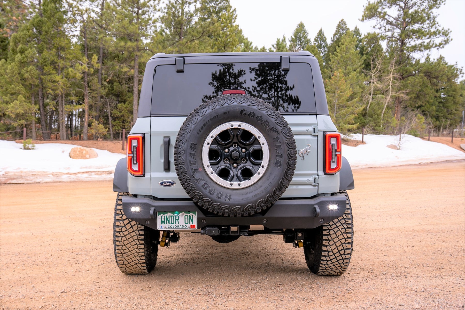 Bronco Rear Hefty Fabworks 2021+ Ford Bronco Rear Bumper – HeftyFabworks