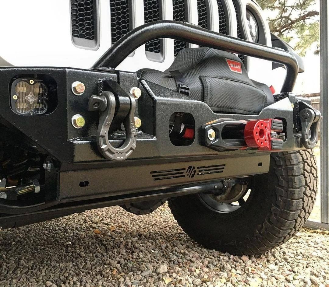 Hefty Fabworks Jeep JK/JL/JT Low Grille Hoop - For Front Bumper
